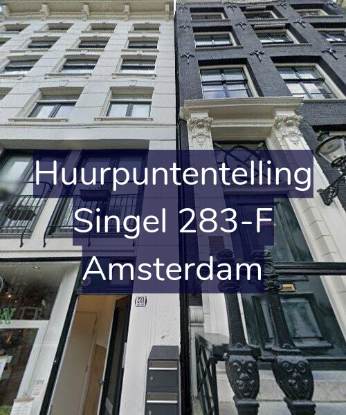 Foto gevel Huurpuntentelling voor Singel 283-F, Amsterdam
