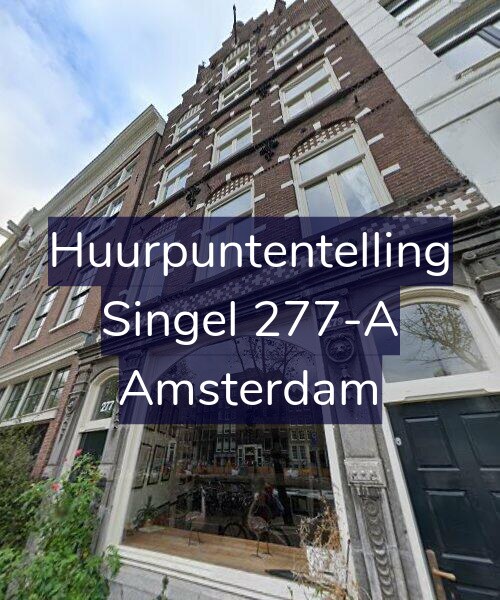 Foto gevel Huurpuntentelling voor Singel 277-A, Amsterdam