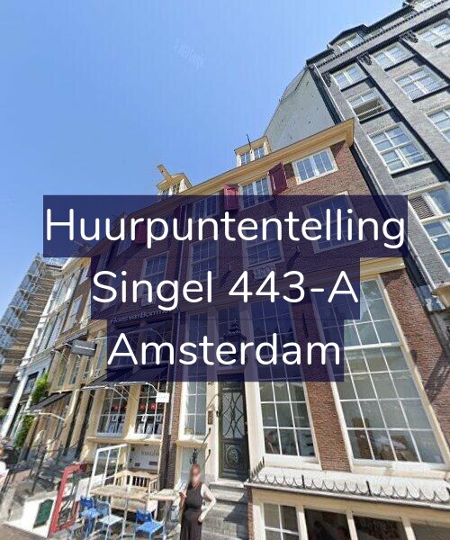 Foto gevel Huurpuntentelling voor Singel 443-A, Amsterdam