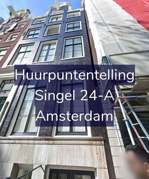 Foto gevel Huurpuntentelling voor Singel 24-A, Amsterdam