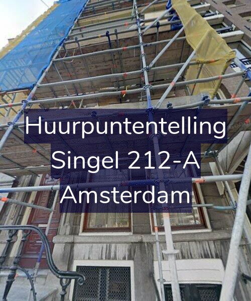 Foto gevel Huurpuntentelling voor Singel 212-A, Amsterdam