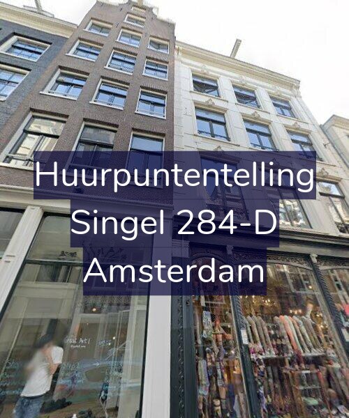 Foto gevel Huurpuntentelling voor Singel 284-D, Amsterdam