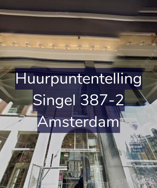 Foto gevel Huurpuntentelling voor Singel 387-2, Amsterdam