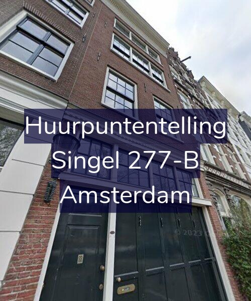 Foto gevel Huurpuntentelling voor Singel 277-B, Amsterdam