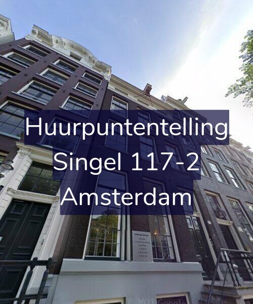 Foto gevel Huurpuntentelling voor Singel 117-2, Amsterdam