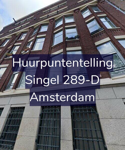 Foto gevel Huurpuntentelling voor Singel 289-D, Amsterdam