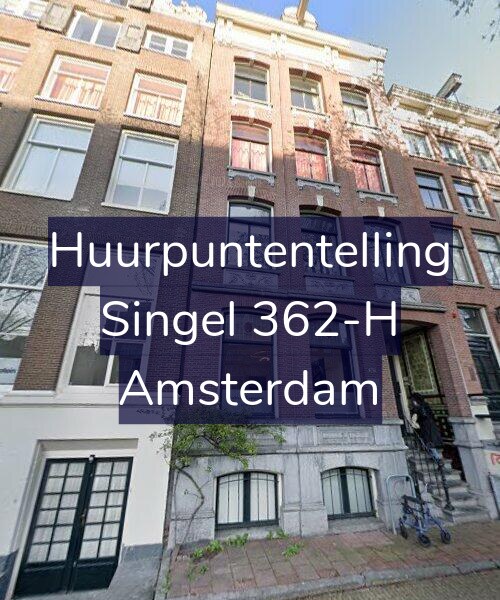 Foto gevel Huurpuntentelling voor Singel 362-H, Amsterdam