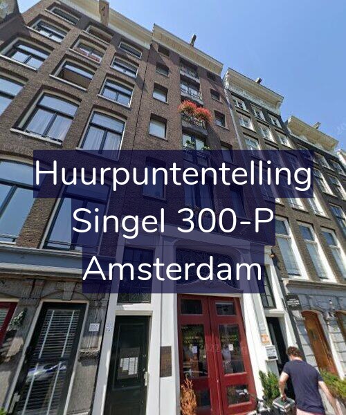 Foto gevel Huurpuntentelling voor Singel 300-P, Amsterdam