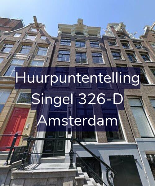 Foto gevel Huurpuntentelling voor Singel 326-D, Amsterdam
