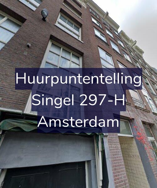 Foto gevel Huurpuntentelling voor Singel 297-H, Amsterdam
