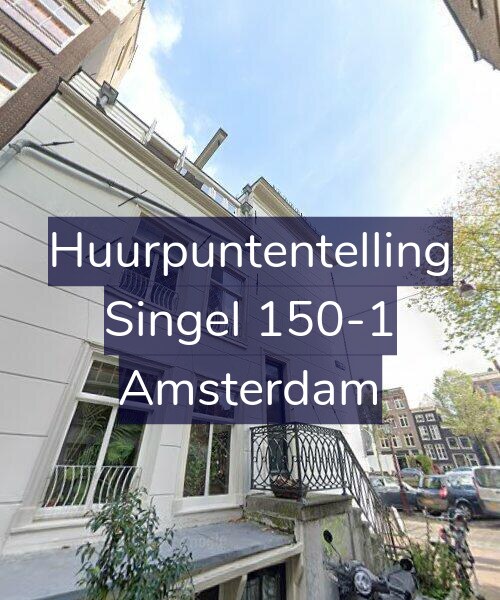 Foto gevel Huurpuntentelling voor Singel 150-1, Amsterdam