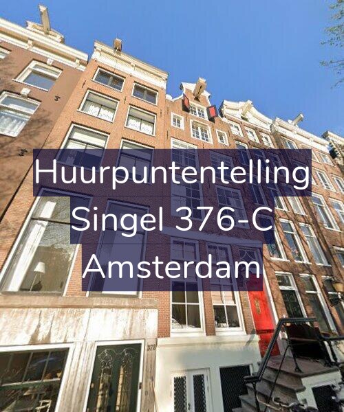 Foto gevel Huurpuntentelling voor Singel 376-C, Amsterdam