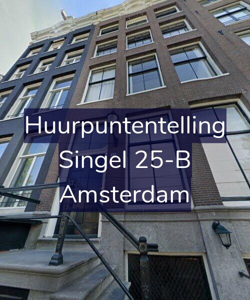 Foto gevel Huurpuntentelling voor Singel 25-B, Amsterdam
