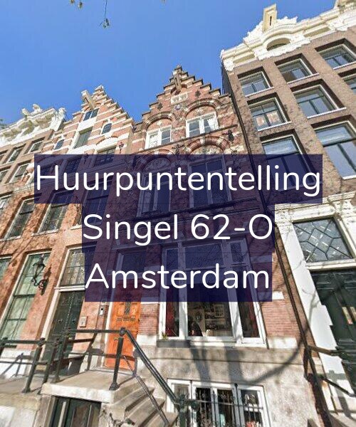 Foto gevel Huurpuntentelling voor Singel 62-O, Amsterdam