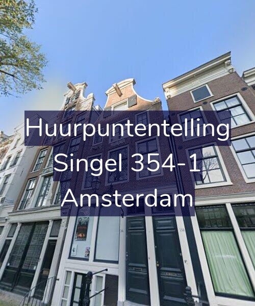 Foto gevel Huurpuntentelling voor Singel 354-1, Amsterdam