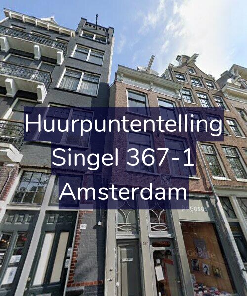 Foto gevel Huurpuntentelling voor Singel 367-1, Amsterdam