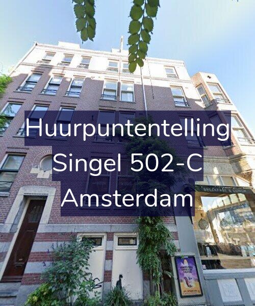 Foto gevel Huurpuntentelling voor Singel 502-C, Amsterdam