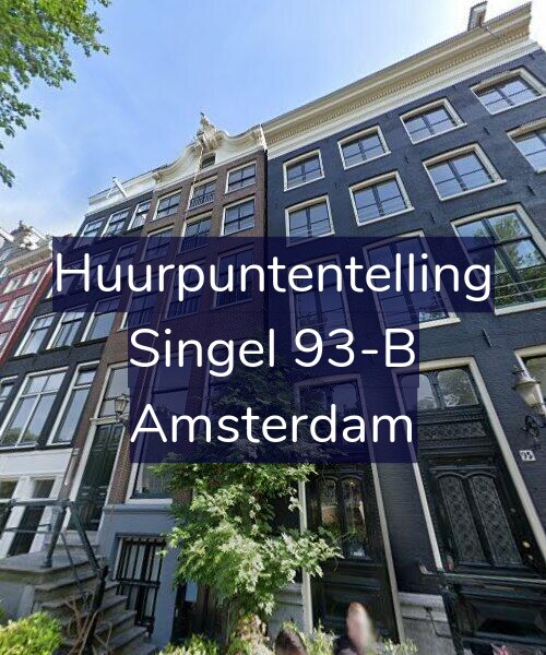Foto gevel Huurpuntentelling voor Singel 93-B, Amsterdam