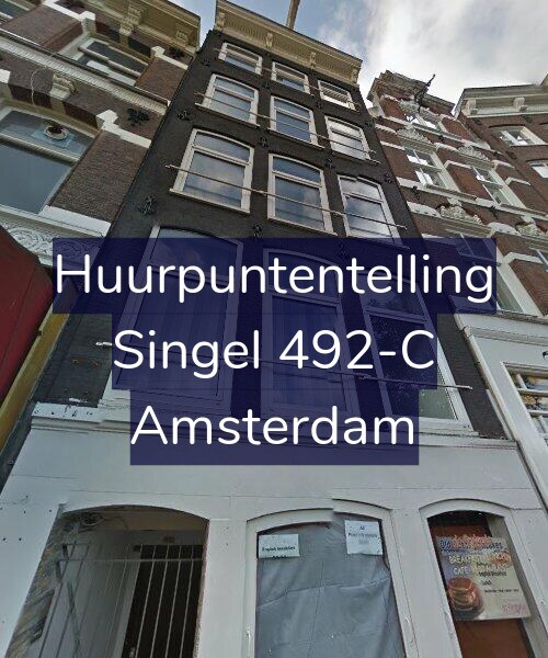 Foto gevel Huurpuntentelling voor Singel 492-C, Amsterdam