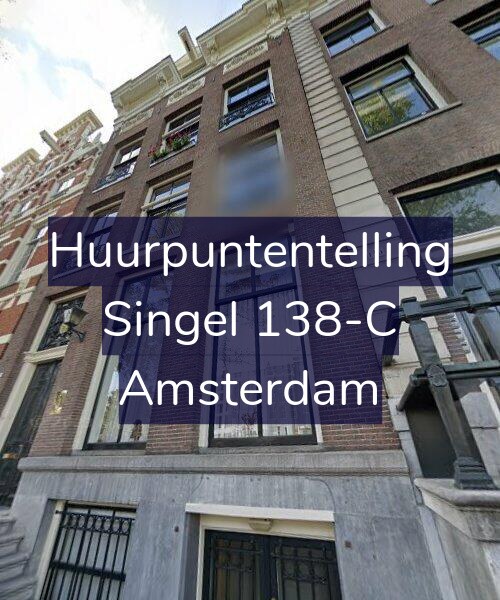 Foto gevel Huurpuntentelling voor Singel 138-C, Amsterdam