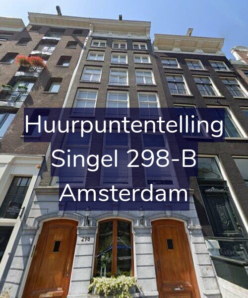 Foto gevel Huurpuntentelling voor Singel 298-B, Amsterdam