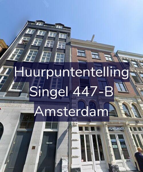 Foto gevel Huurpuntentelling voor Singel 447-B, Amsterdam