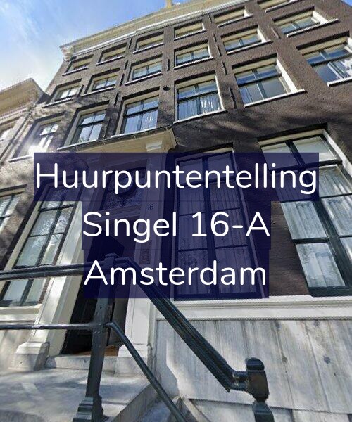 Foto gevel Huurpuntentelling voor Singel 16-A, Amsterdam