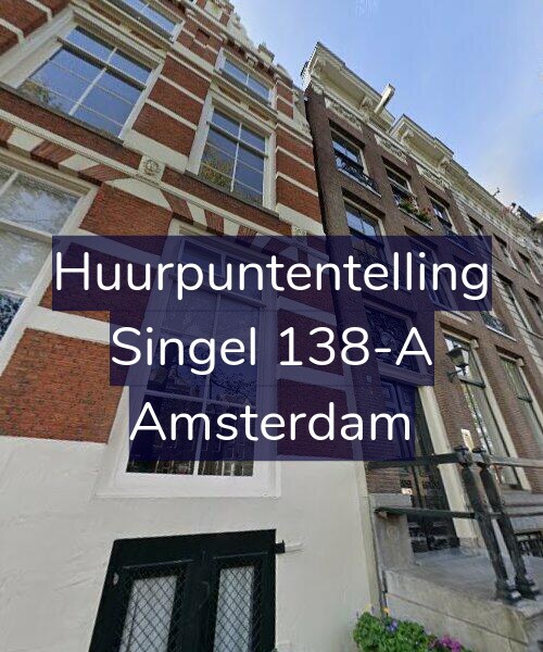 Foto gevel Huurpuntentelling voor Singel 138-A, Amsterdam