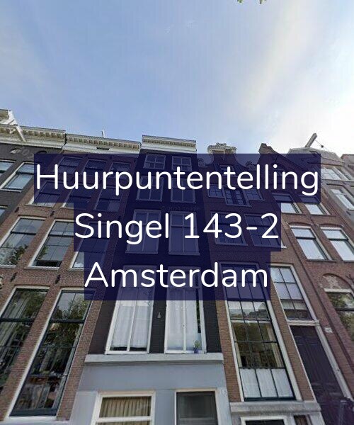 Foto gevel Huurpuntentelling voor Singel 143-2, Amsterdam