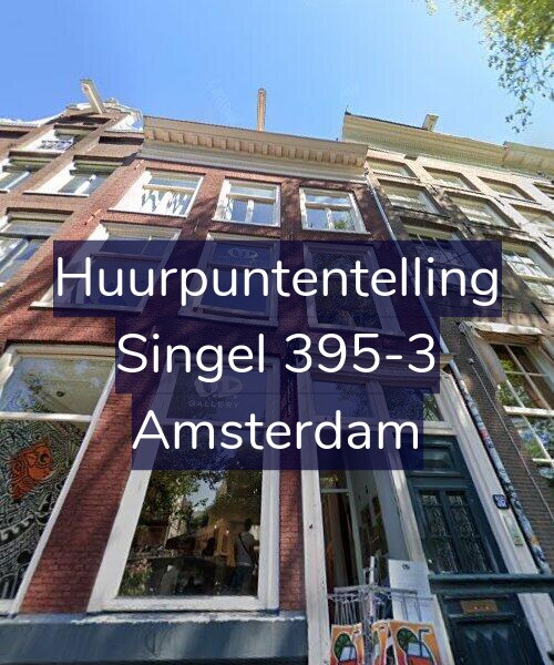 Foto gevel Huurpuntentelling voor Singel 395-3, Amsterdam