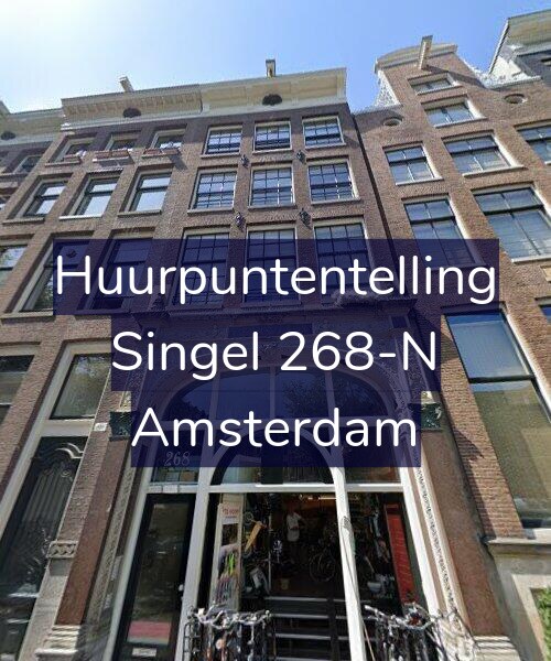 Foto gevel Huurpuntentelling voor Singel 268-N, Amsterdam