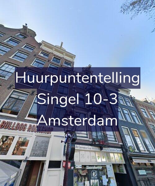 Foto gevel Huurpuntentelling voor Singel 10-3, Amsterdam