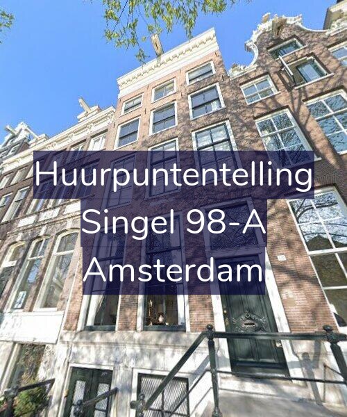 Foto gevel Huurpuntentelling voor Singel 98-A, Amsterdam
