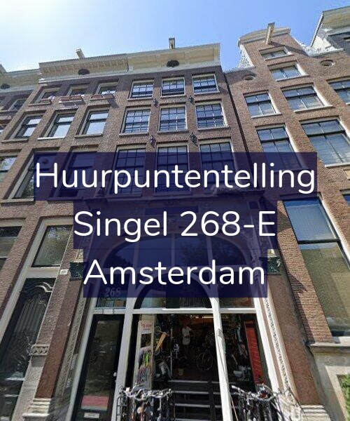Foto gevel Huurpuntentelling voor Singel 268-E, Amsterdam