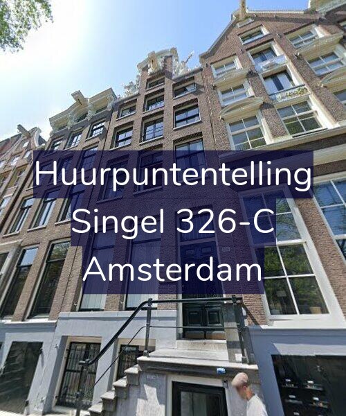 Foto gevel Huurpuntentelling voor Singel 326-C, Amsterdam