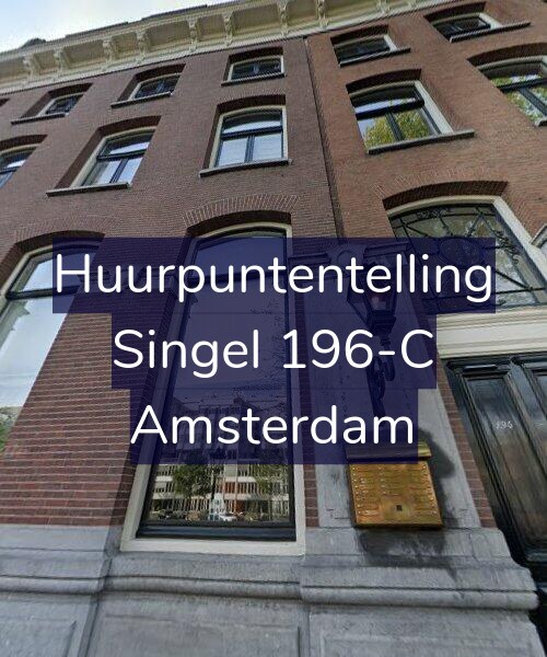 Foto gevel Huurpuntentelling voor Singel 196-C, Amsterdam