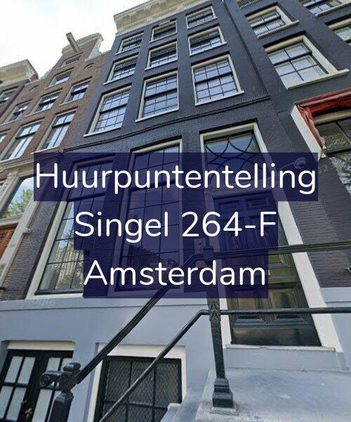 Foto gevel Huurpuntentelling voor Singel 264-F, Amsterdam