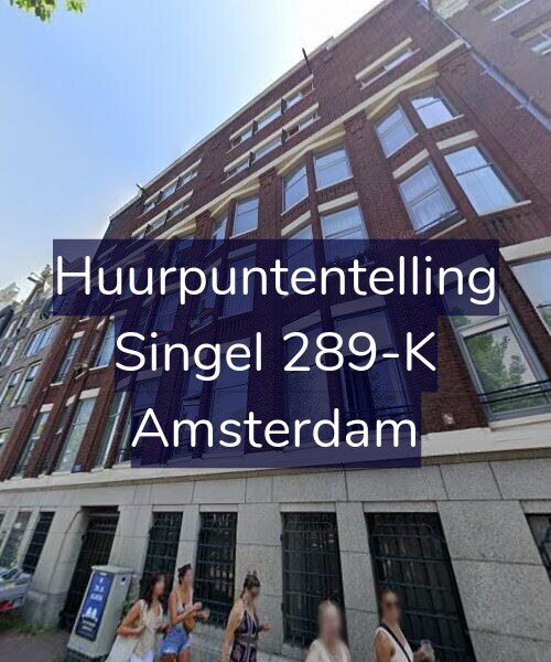 Foto gevel Huurpuntentelling voor Singel 289-K, Amsterdam