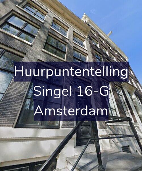 Foto gevel Huurpuntentelling voor Singel 16-G, Amsterdam