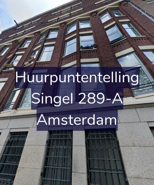 Foto gevel Huurpuntentelling voor Singel 289-A, Amsterdam