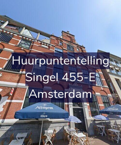 Foto gevel Huurpuntentelling voor Singel 455-E, Amsterdam