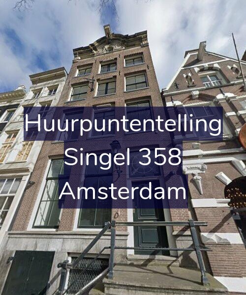 Foto gevel Huurpuntentelling voor Singel 358, Amsterdam