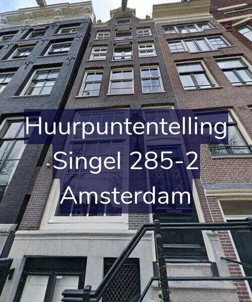 Foto gevel Huurpuntentelling voor Singel 285-2, Amsterdam