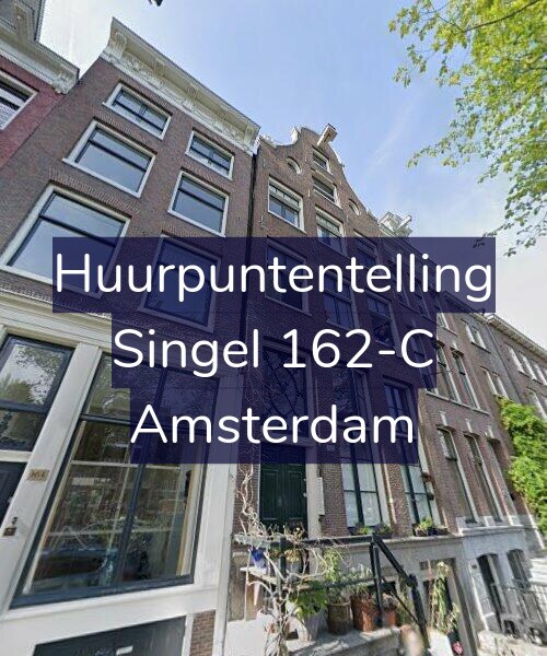 Foto gevel Huurpuntentelling voor Singel 162-C, Amsterdam