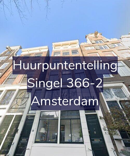 Foto gevel Huurpuntentelling voor Singel 366-2, Amsterdam