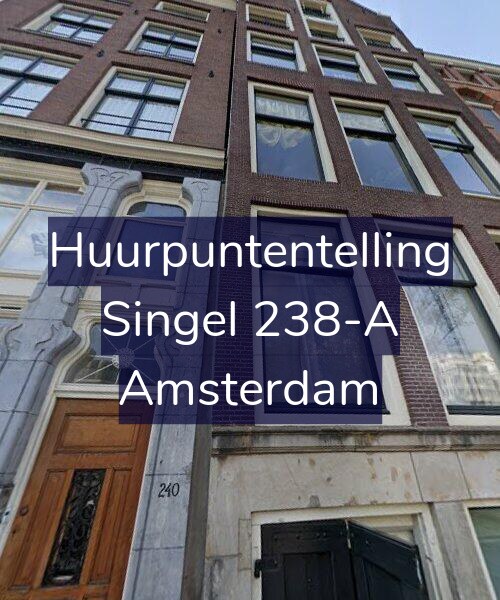 Foto gevel Huurpuntentelling voor Singel 238-A, Amsterdam