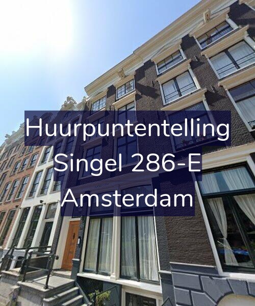 Foto gevel Huurpuntentelling voor Singel 286-E, Amsterdam