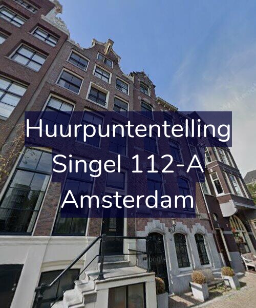 Foto gevel Huurpuntentelling voor Singel 112-A, Amsterdam