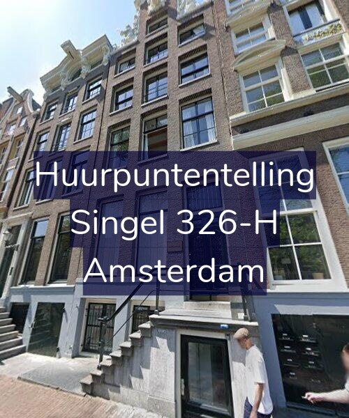 Foto gevel Huurpuntentelling voor Singel 326-H, Amsterdam