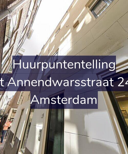 Foto gevel Huurpuntentelling voor Sint Annendwarsstraat 24-B, Amsterdam